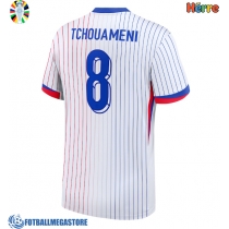 Fotballdrakt Herre Frankrike Aurelien Tchouameni #8 Bortedrakt EM 2024 Kortermet